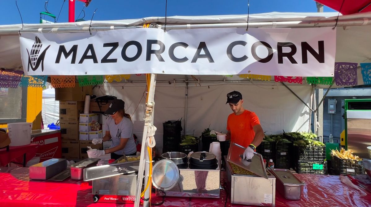 Street corn vendor celebrates heritage at Mexican Fiesta