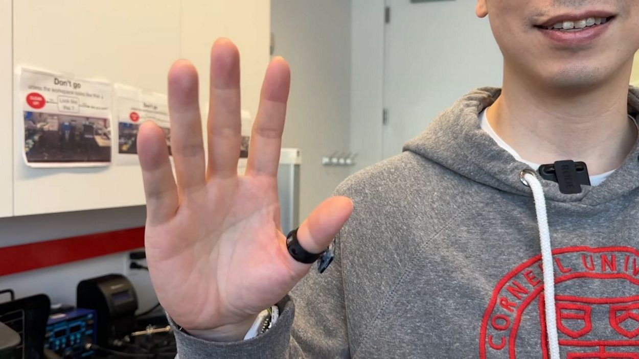Cornell student creating wearable translator ring