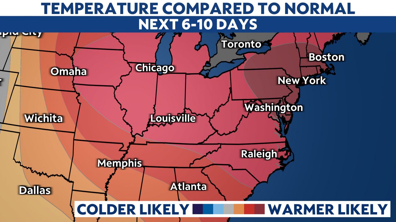 Aboveaverage temperatures headed for Kentucky soon
