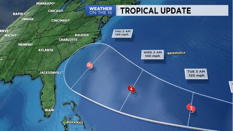 Odds continue to increase that Florence will make a Southeast coast landfall