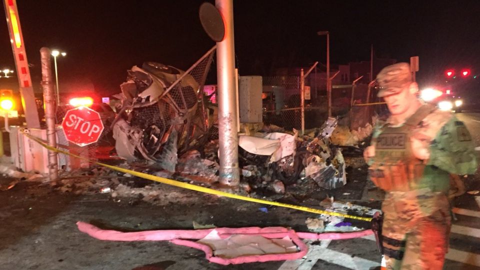 Major Crash Outside Watervliet Arsenal