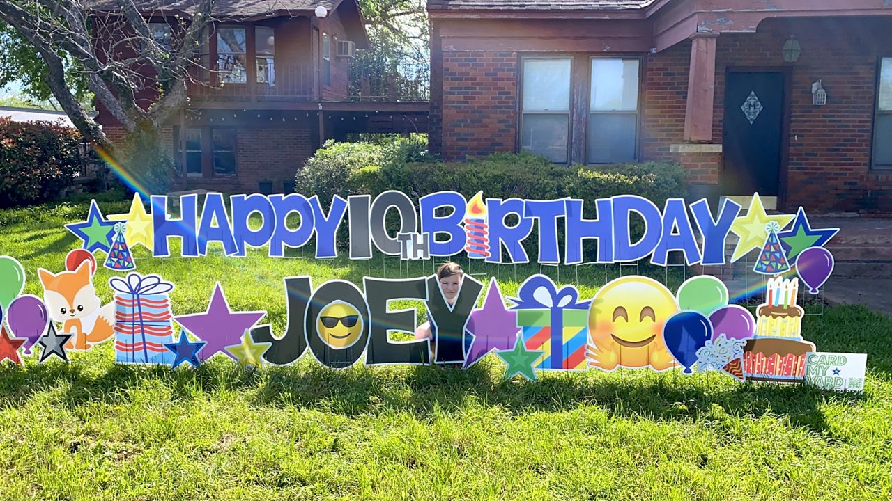 Large Yard Sign Greetings Bring Joy During Social Distancing