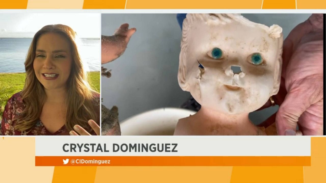 Creepy dolls washing up on Texas beaches