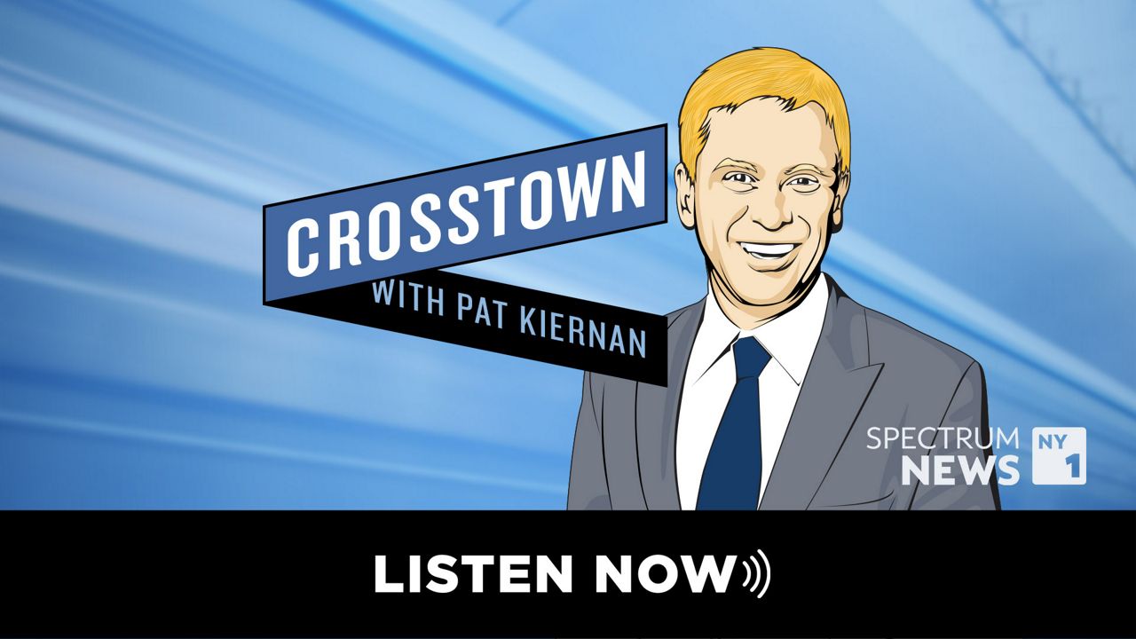 "Crosstown with Pat Kiernan" logo