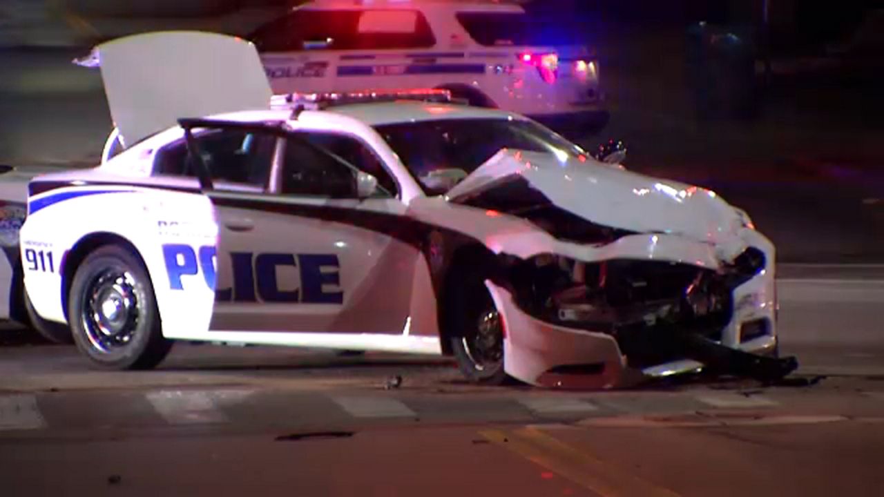 Rochester Police Cruiser Involved in Crash Monday Night