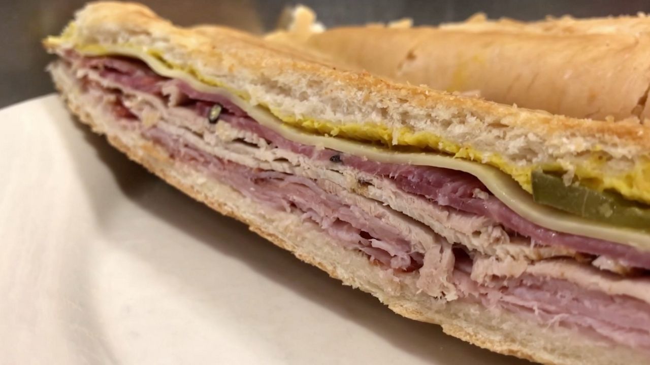 Try adding a Cuban sandwich to your Super Bowl menu this year. (Gabrielle Arzola/Spectrum Bay News 9)