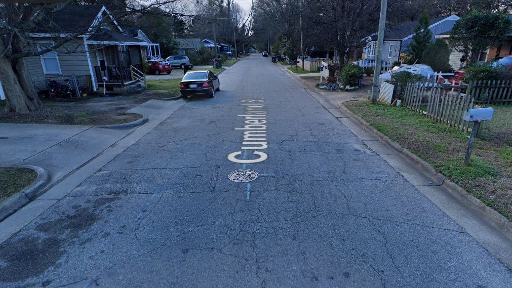 700 block of Cumberland Street in Raleigh, N.C. (Google Maps)