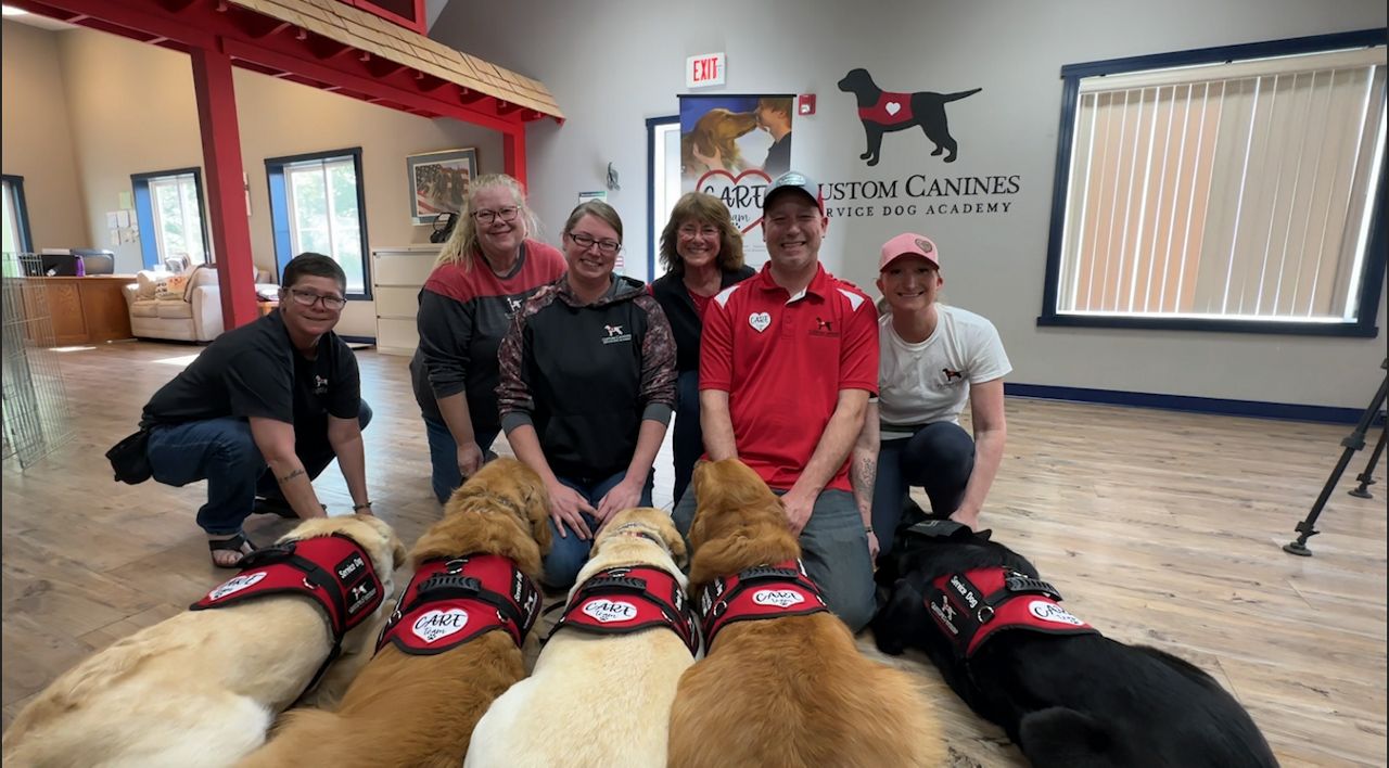 Custom Canines CARE team.