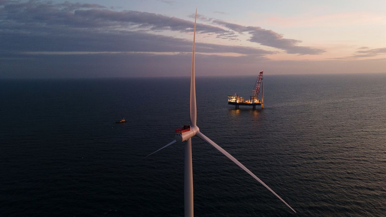 There are three designated offshore wind farm areas off the coast of North Carolina.
