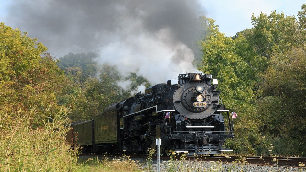 Historic steam locomotive No. 765 in the Cuyahoga Valley (Courtesy of John Bernhardt)