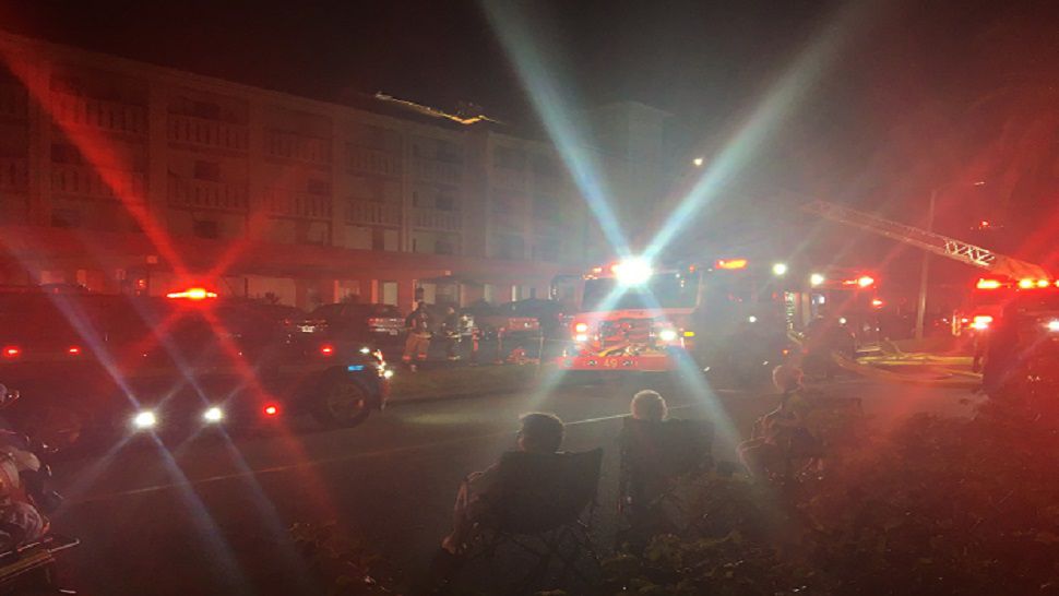 Clearwater condo fire