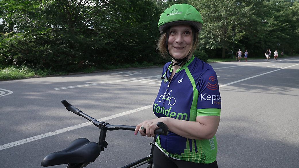 Maria DiMeglio: Cycling for the visually impaired