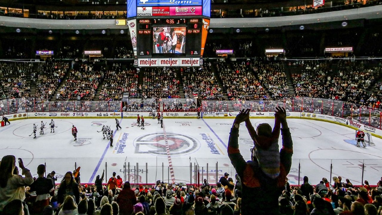 After 600day layoff, Cincinnati Cyclones return to home ice