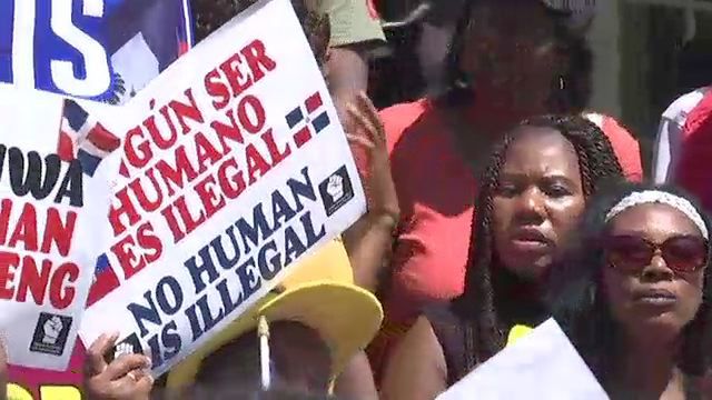 Protesters March Against New Dominican Republic Residency Laws