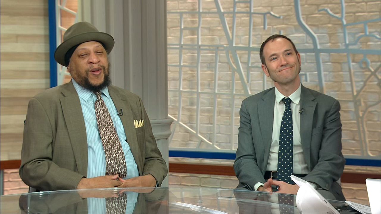 The duo behind the R&B duo Gordon Lockwood sat down with Stephanie Simon on July 6, 2025. (Spectrum News NY1)