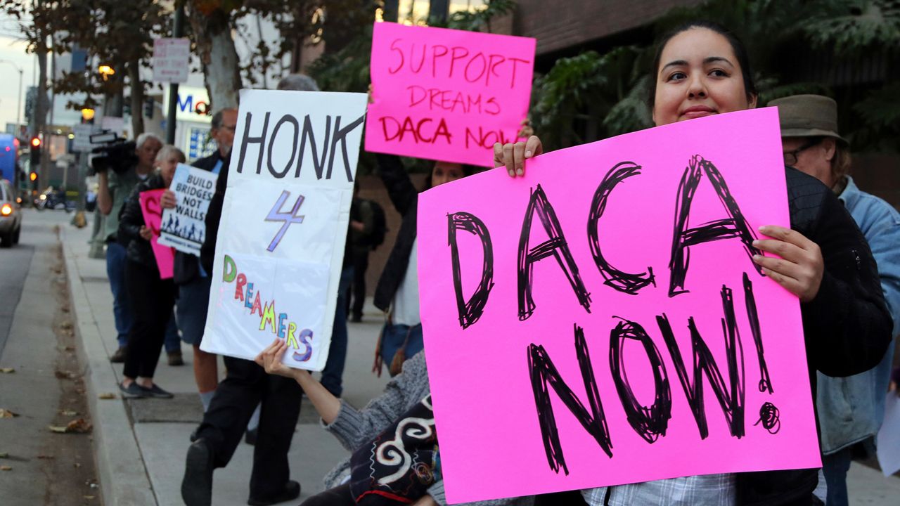 The DACA program protects immigrants from deportation and gives them a work permit for two years. Recipients can also apply for renewal. (File photo)