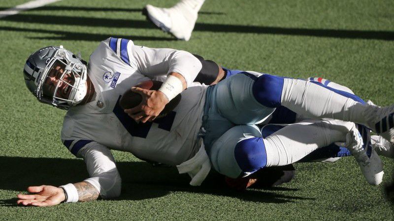 ARLINGTON, TX - SEPTEMBER 11: Dallas Cowboys Quarterback Dak