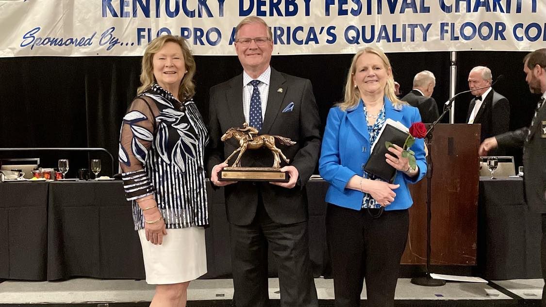 State Sen. Damon Thayer receives John Asher Derby Ambassador Award