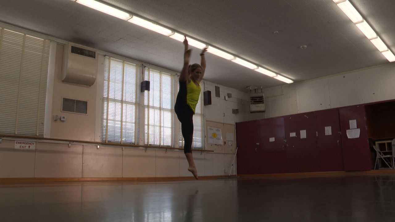 Partida teaches students how to use dance to express themselves