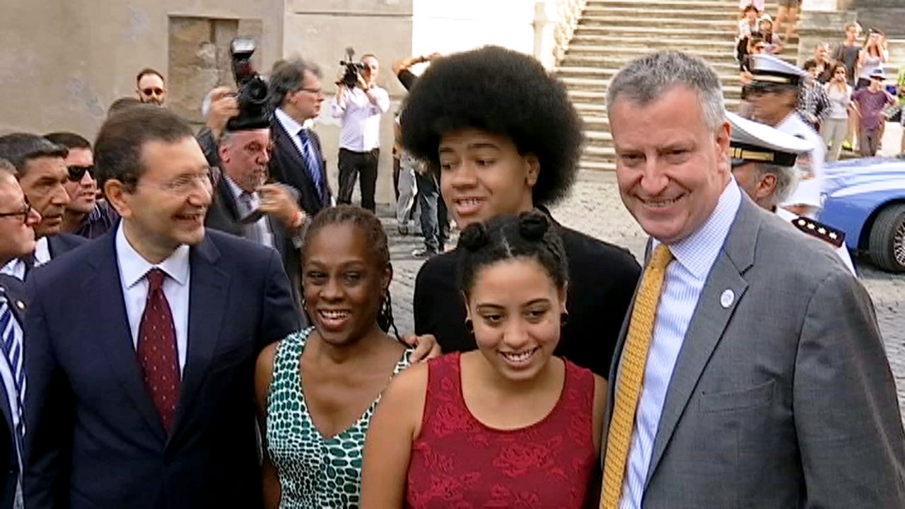 bill dante de blasio son