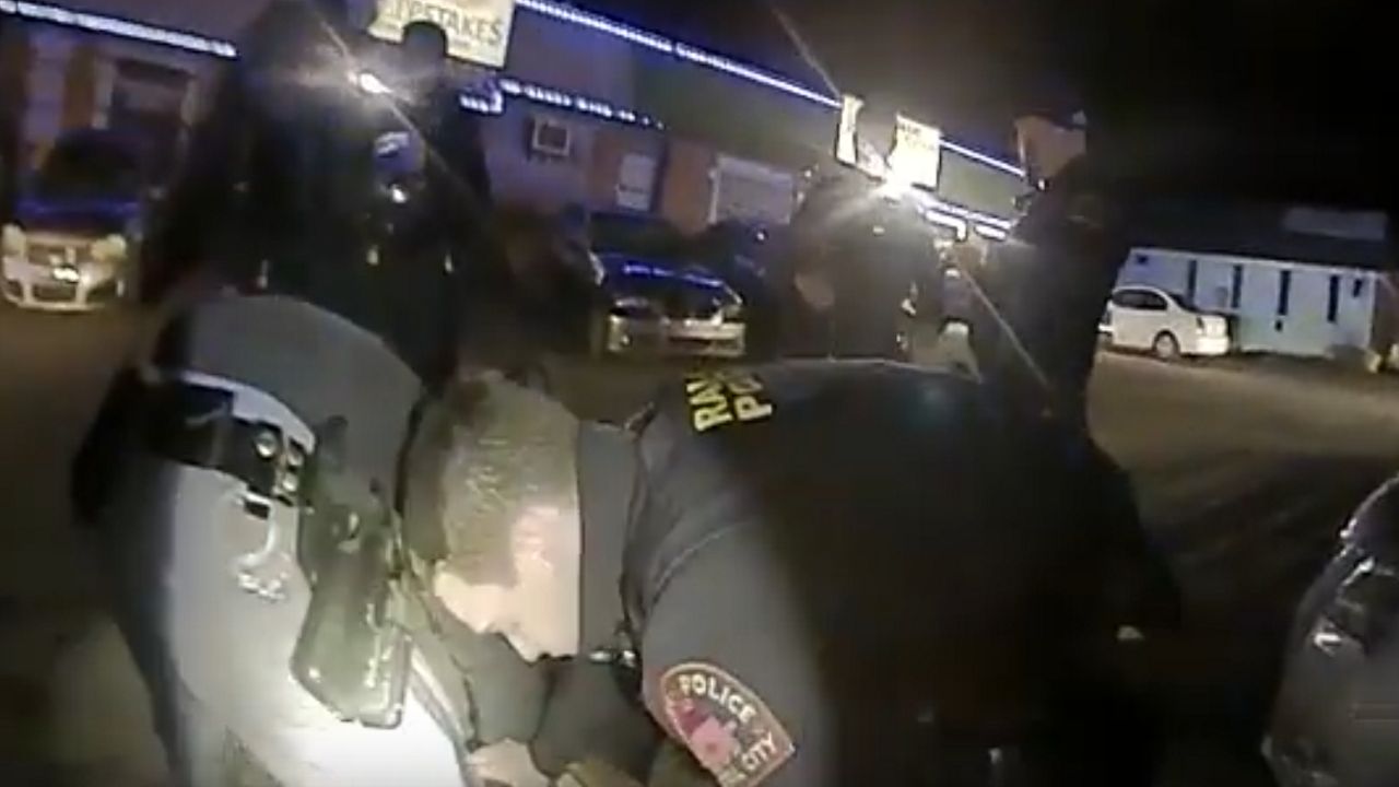  Video from Raleigh police body cameras shows officers use stun guns on Darryl Williams three times before he died. (Raleigh Police Department) 