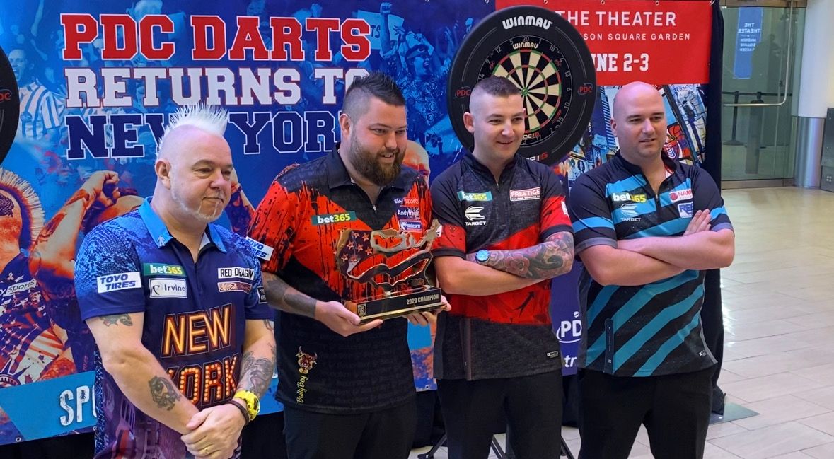 Darts tournament comes to Madison Square Garden this weekend