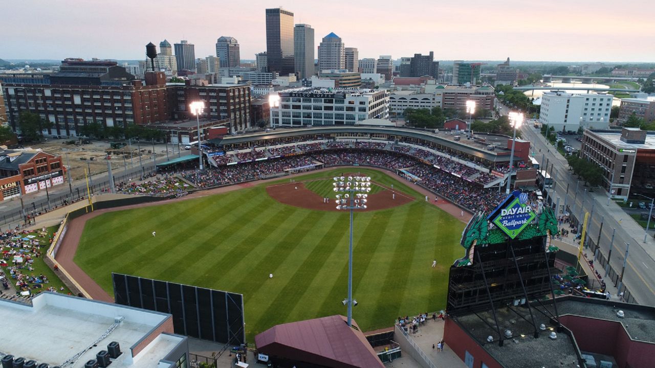 Dayton's love affair with the Dragons began in 2000. Over the past 20-plus years, the popularity of the team led to the transformation of downtown Dayton. (Photo courtesy of Dayton Dragons)