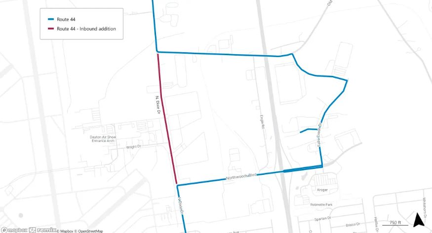 Dayton RTA to make some changes starting March 1