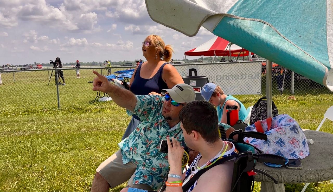 dayton air show practice show