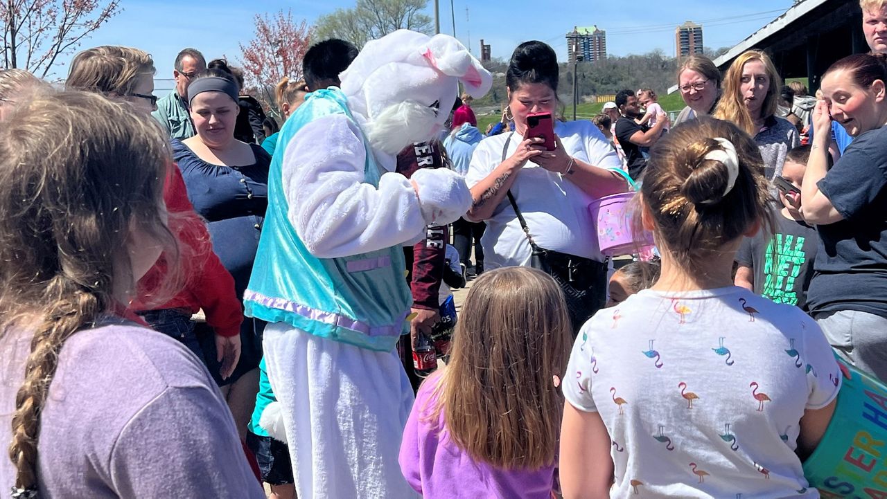 Dayton families kickstart Easter celebrations with egg hunt