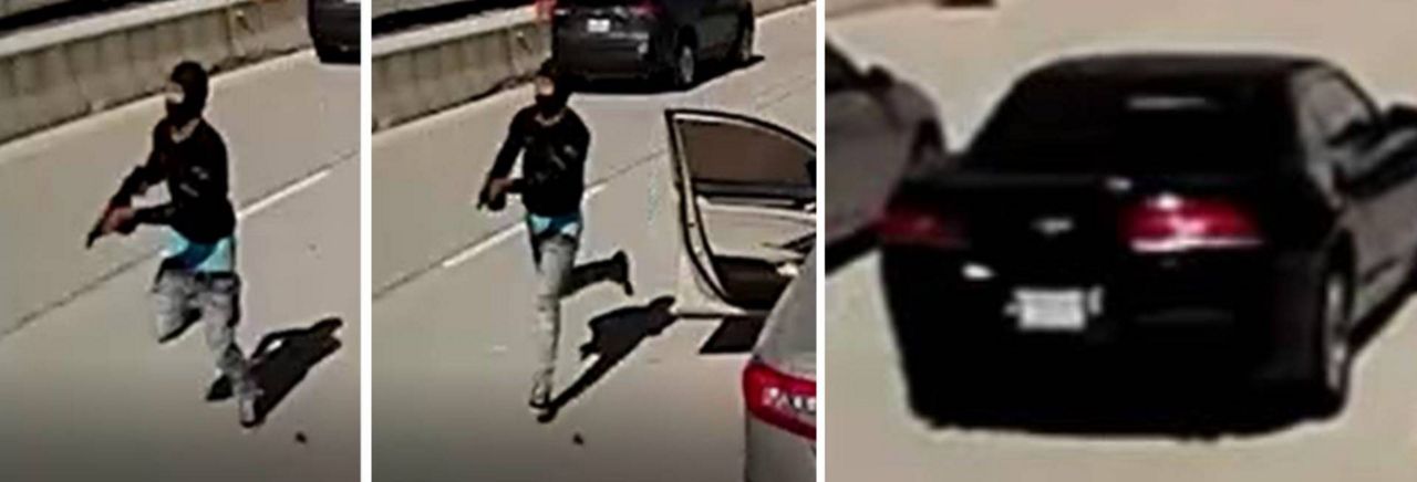 Dallas Police release images of suspect in Mo3 killing. (Source: DPD)