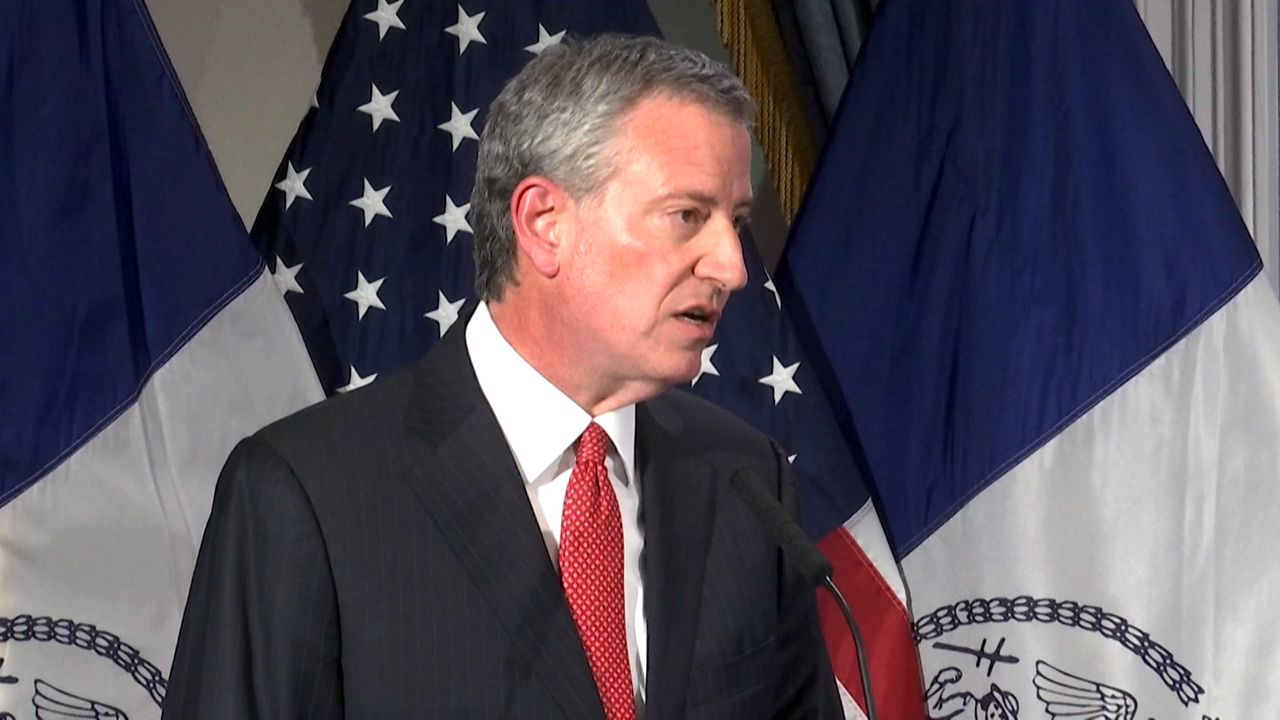 New York City Mayor Bill de Blasio has announced he will enter the crowded field for president Thursday. (Spectrum News file photo)