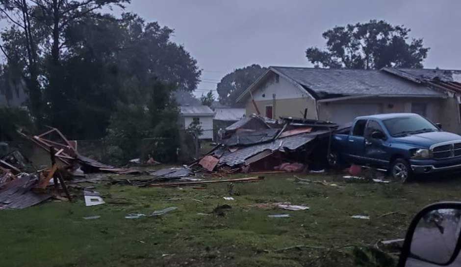 Storm damage Oct. 19, 2019