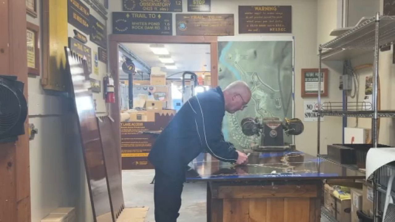DEC sign shop, creates masterful work