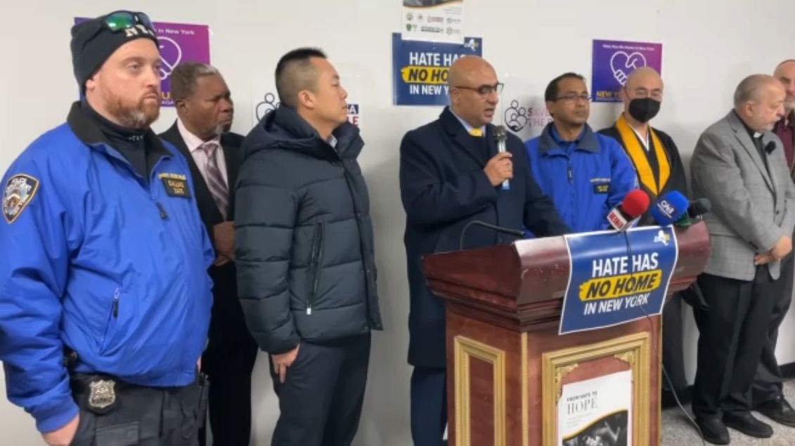 Religious Leaders and Police Department Unite Against Hate Crimes in New York City