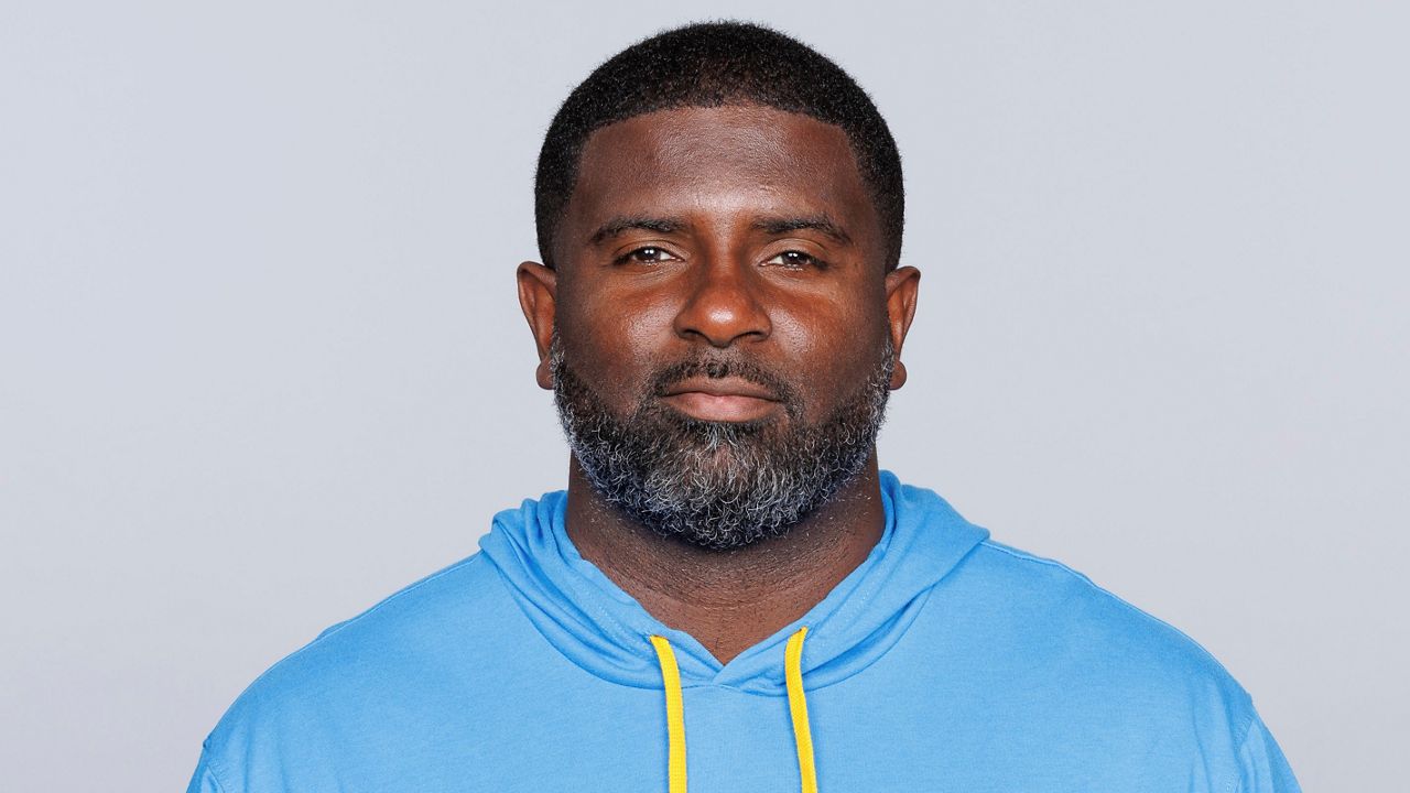 This is a 2022 photo of Derrick Ansley of the Los Angeles Chargers NFL football team. (AP Photo)