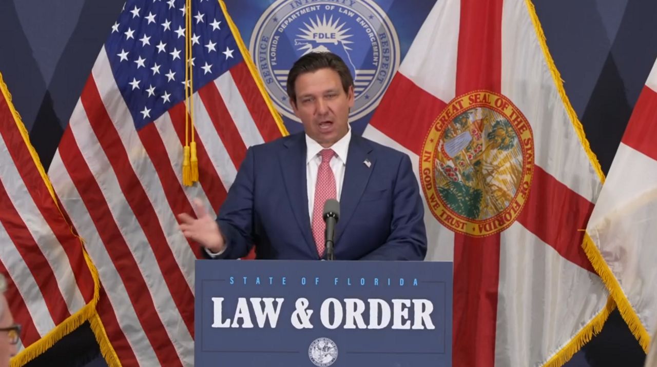 Florida Gov. Ron DeSantis signed four bills into law Tuesday. (Office of the Governor)
