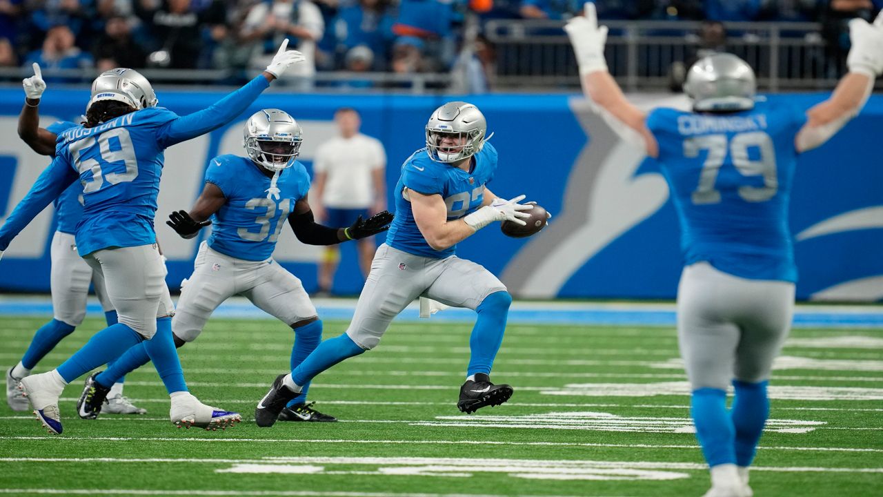 Detroit Lions DL Aidan Hutchinson says rookie season was 'just a