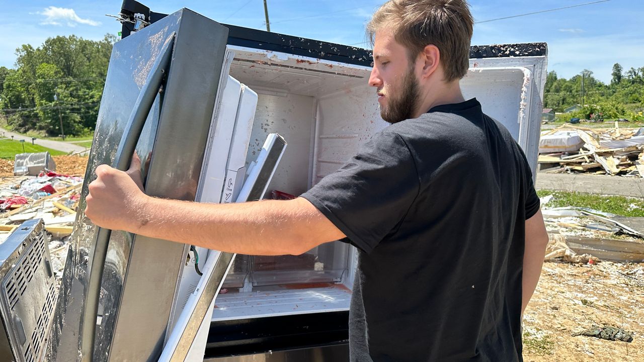 Kentucky family homeless for 2nd time from tornado