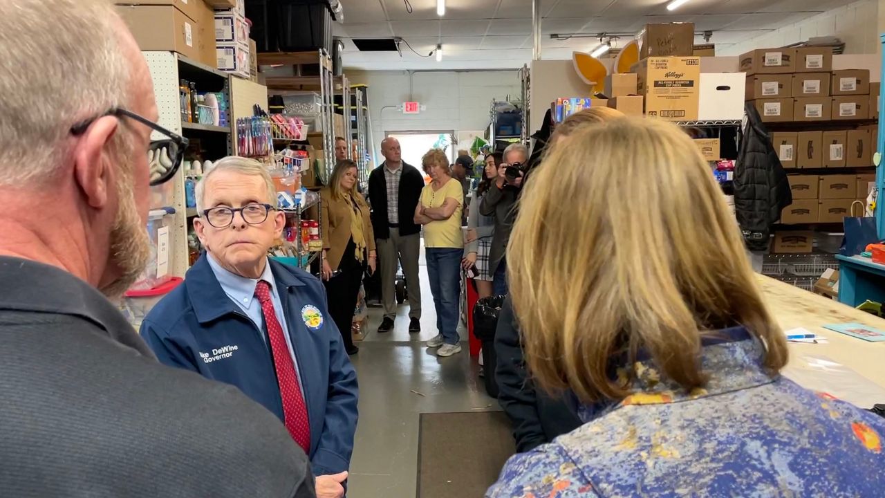 Gov. Mike DeWine And First Lady Fran Visit East Palestine