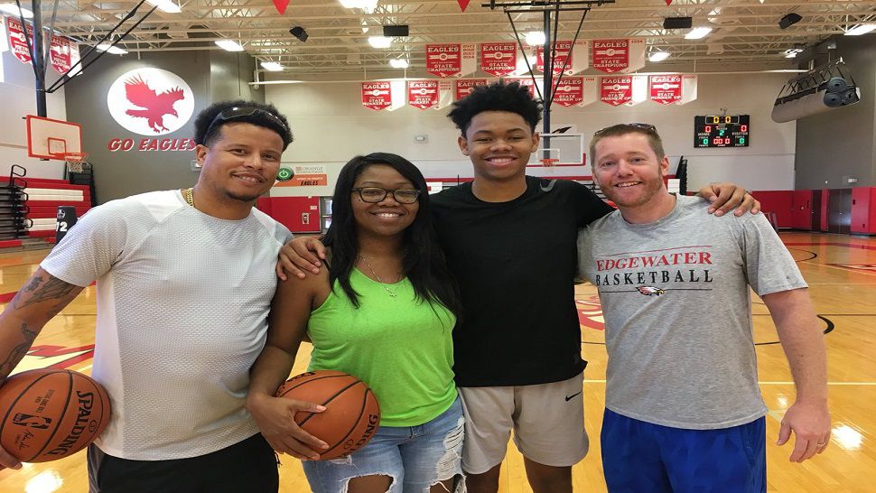 The Portland Trail Blazers have selected IMG Academy guard Anfernee Simons with the 24th pick of the NBA draft.