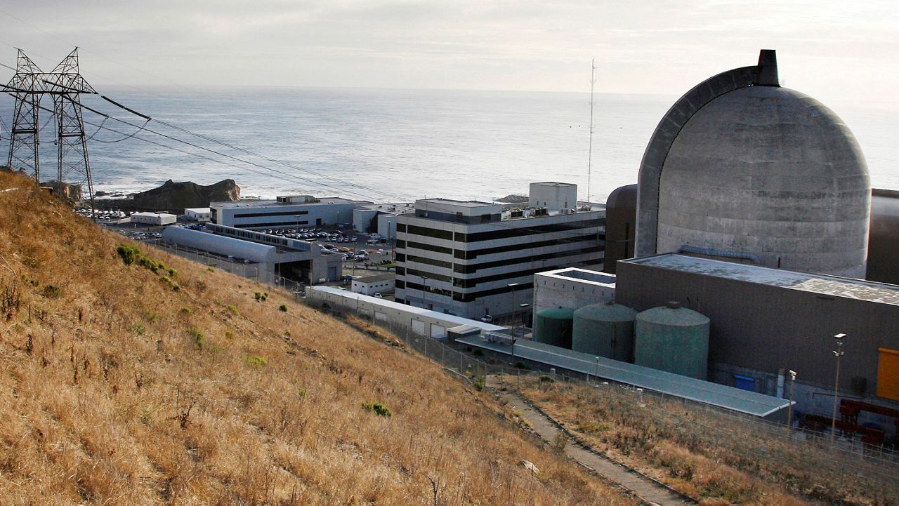 One of Pacific Gas & Electric’s Diablo Canyon Power Plant’s nuclear reactors in Avila Beach, Calif., is seen Nov. 3, 2008. (AP Photo/Michael A. Mariant)