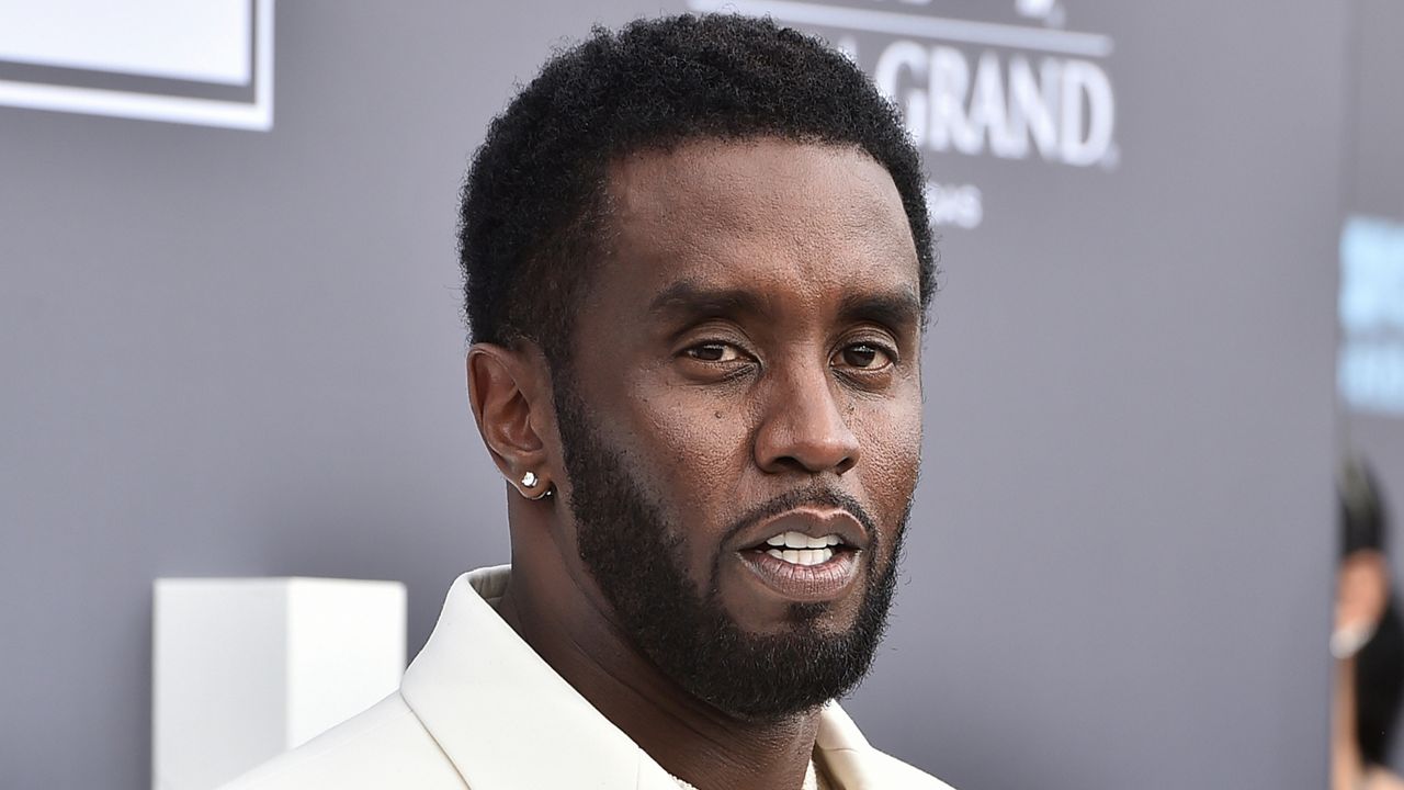 Music mogul and entrepreneur Sean "Diddy" Combs arrives at the Billboard Music Awards in Las Vegas, May 15, 2022. (Photo by Jordan Strauss/Invision/AP)