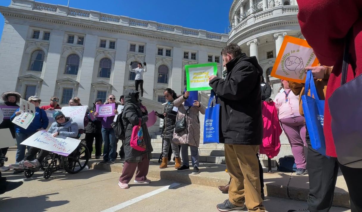 Hundreds advocate for Wisconsinites with disabilities
