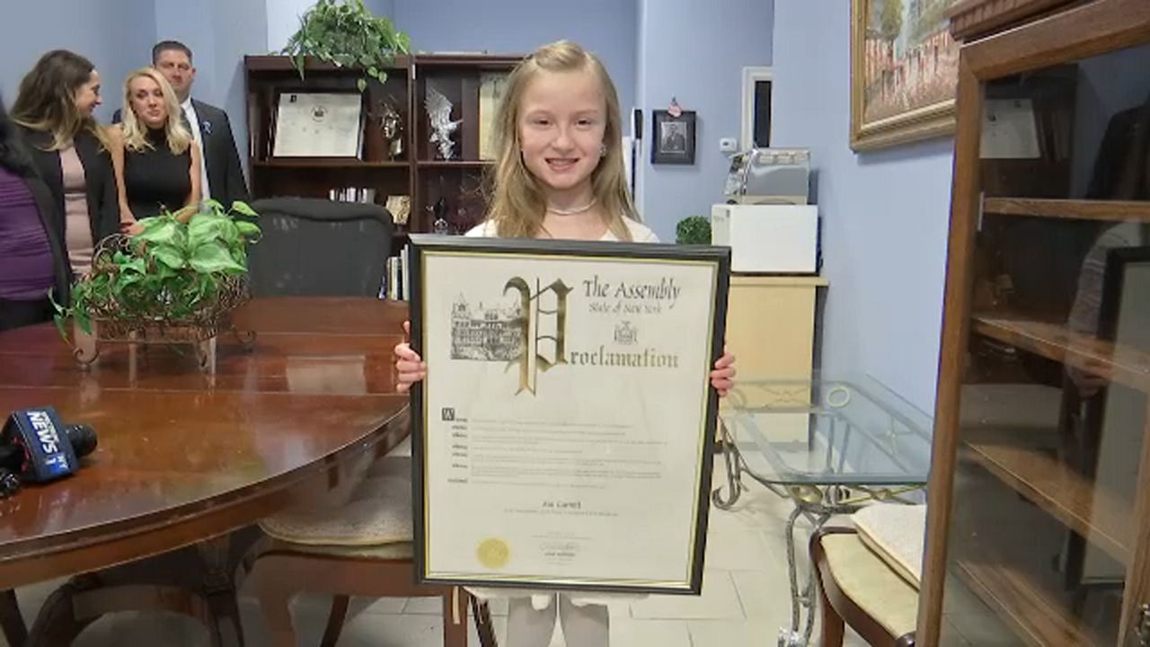 Staten Island girl awarded proclamation