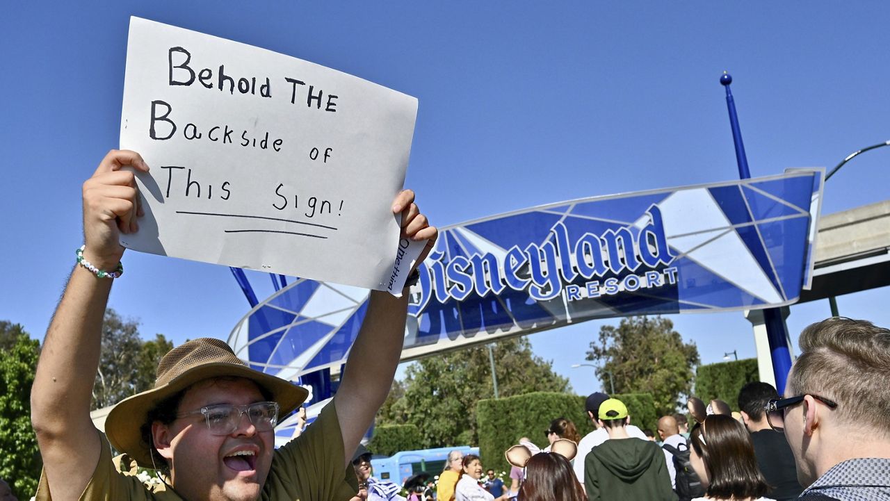 Disneyland workers authorize potential strike