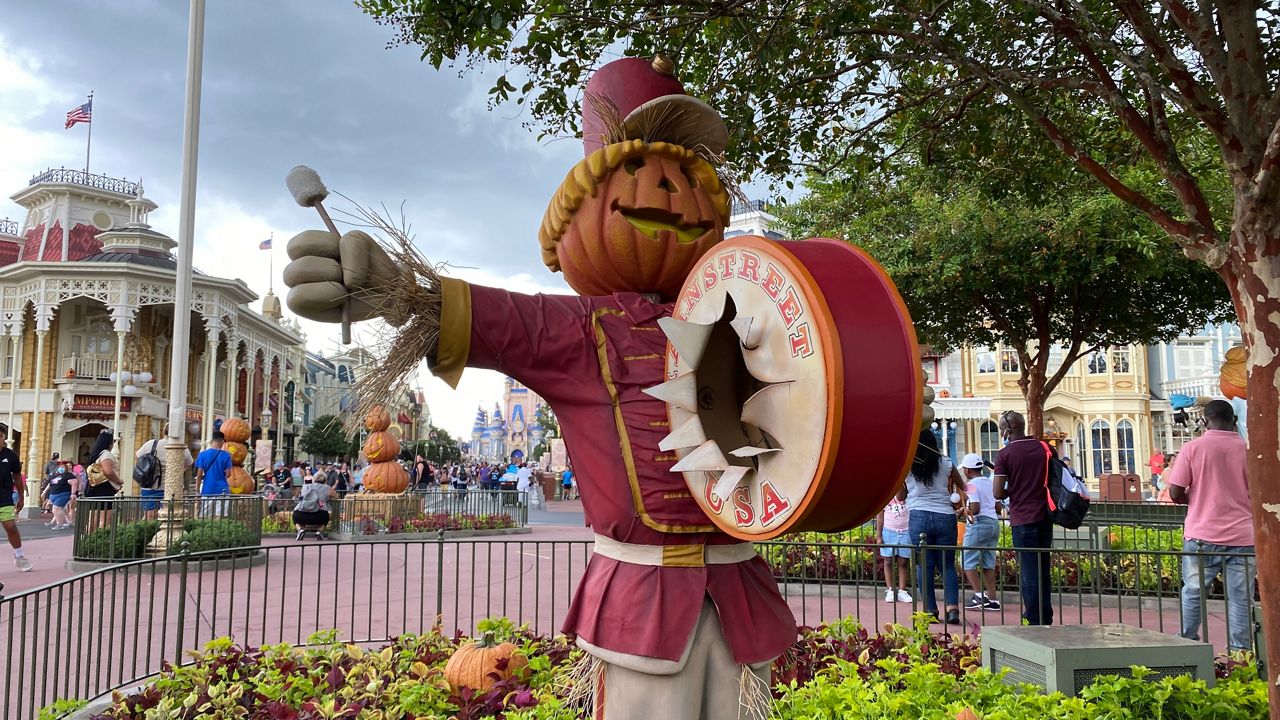 Disney World begins transforming Magic Kingdom for Halloween