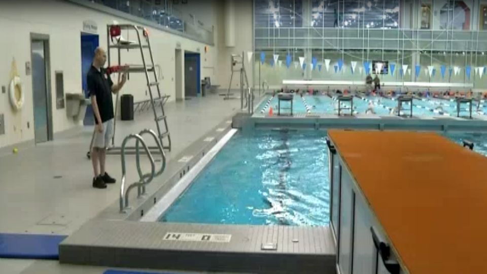 Local diving coach's inspirational story goes viral
