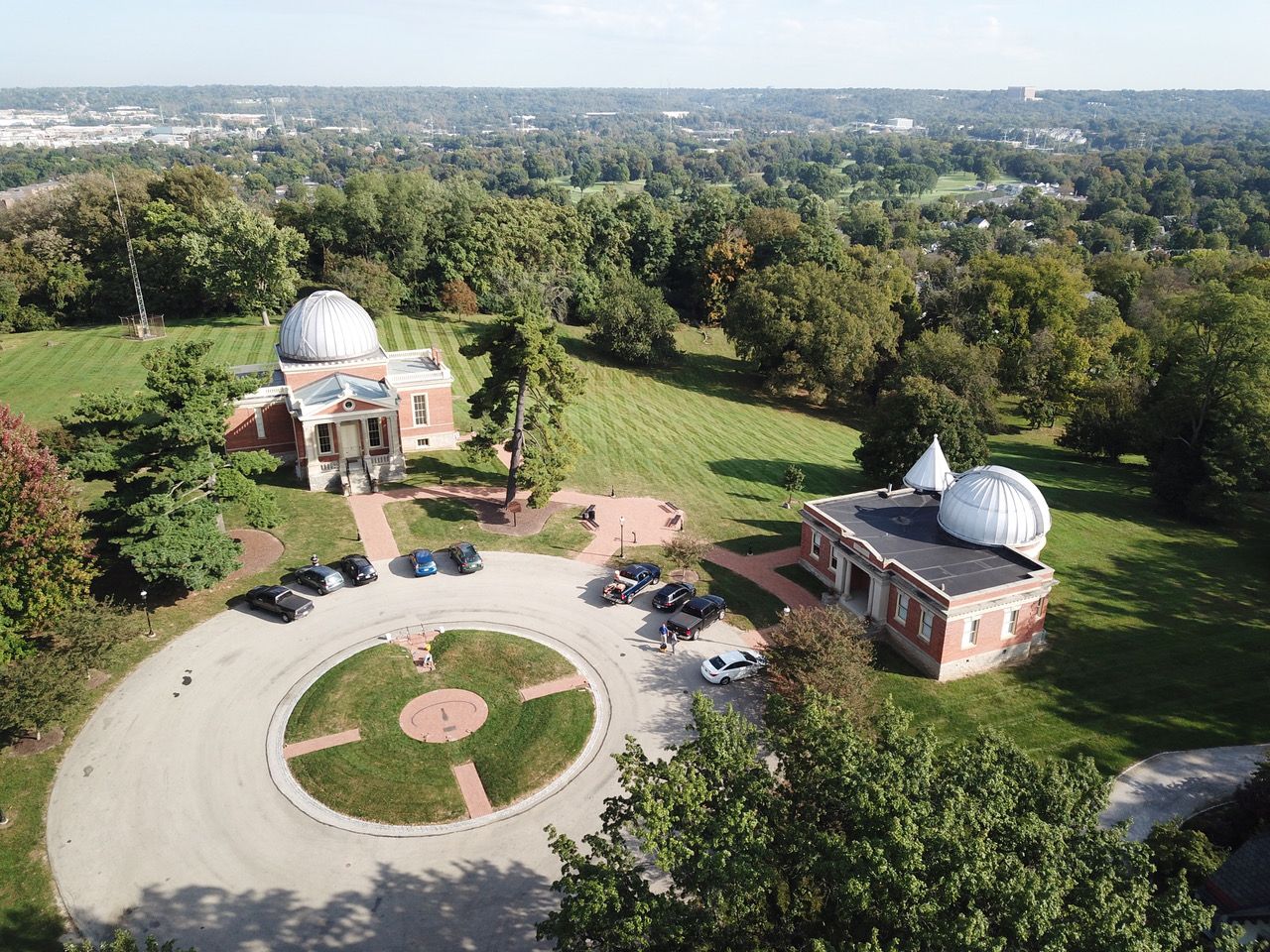 The present site of the Cincinnati Observatory. (Photo courtesy of Cincinnati Observatory)