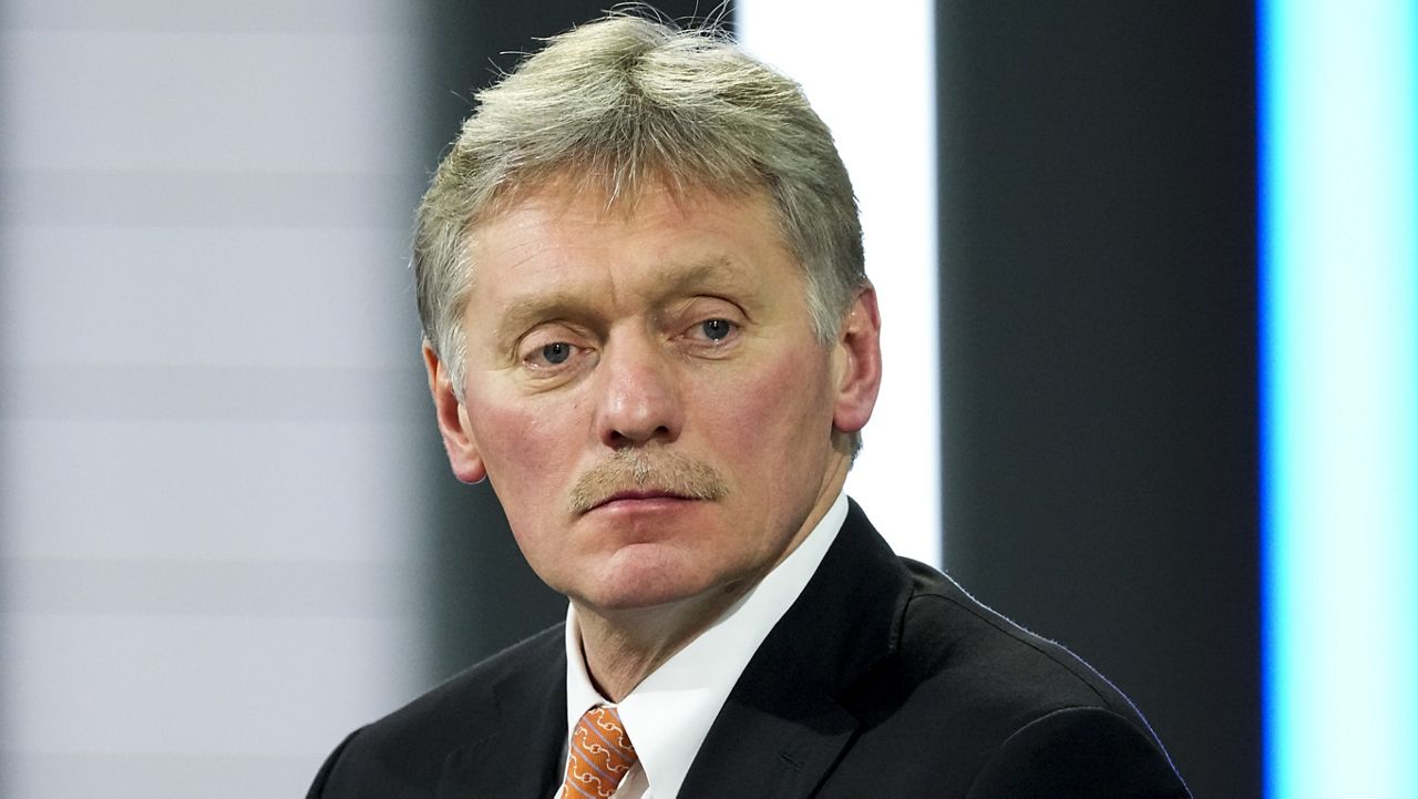 Kremlin spokesman Dmity Peskov (AP Photo/Alexander Zemlianichenko, File)